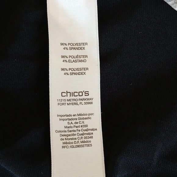 Chicos dress animal print Chicos size 0 USA size 4-6 - Picture 5 of 6